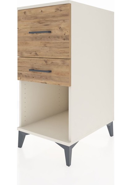 Kronos Komodin 2 Çekmeceli 44X59X96 Aytaşı-Çam modelleri