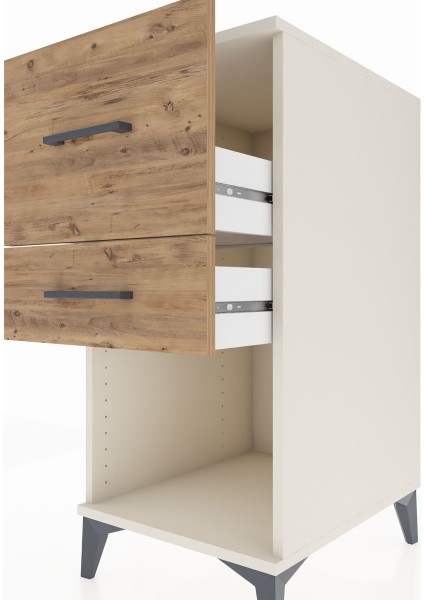 Kronos Komodin 2 Çekmeceli 44X59X96 Aytaşı-Çam indirimleri