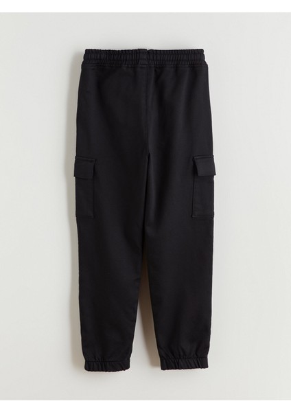 Yeni Sezon Beli Lastikli Erkek Çocuk Kargo Jogger Pantolon fırsatları