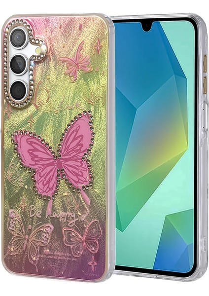 CPT16 Samsung Galaxy A16 5g Kılıf Blade Aynalı Desenli Kapak - Desen 5