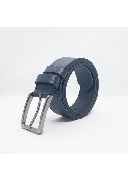 Erkek Hakiki Manda Derisi Kemer 3.5 cm Spor Model – Çelik Tokalı, Şık, Dayanıklı ve Yerli Üretim