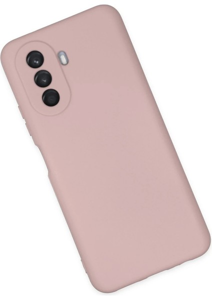 CPT16 Huawei Nova Y70 Kılıf Nano Içi Kadife Silikon - Pudra modelleri