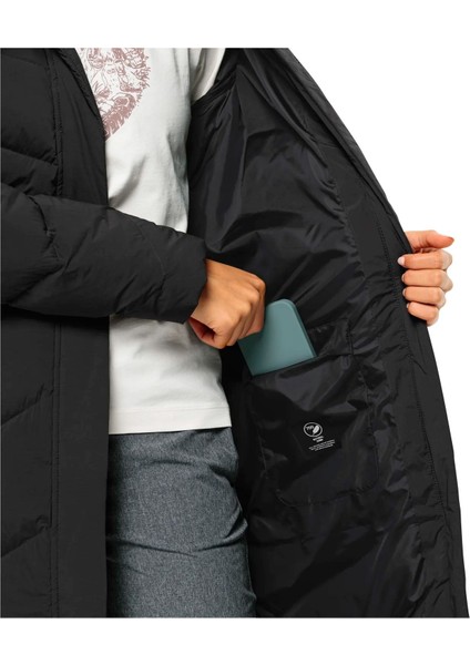 Marienplatz Coat W Rds Kadın Siyah Outdoor Ceketi modelleri