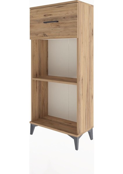 Arges Dolap Tek Raflı Tek Çekmeceli 60X30X134 Çam-Çam modelleri