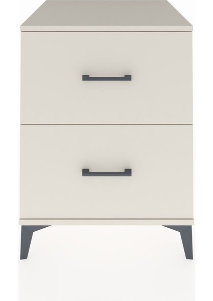 Kronos Komodin 2 Çekmeceli 60X59X80 Aytaşı-Aytaşı