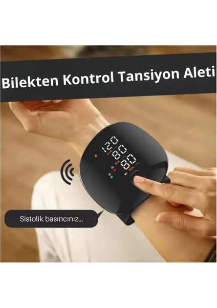 Renkli LCD Ekranlı Bilekten Tansiyon Aleti – Taşınabilir ve Kolay Kullanım Tansiyon Aleti modelleri
