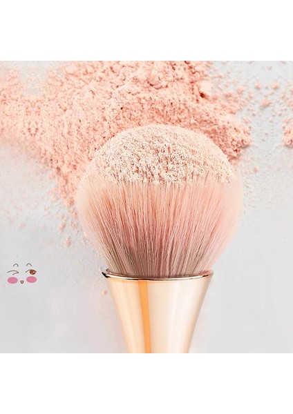 Ezere Altın Makyaj Fırçası Pudra Fırçası Fondöten Fırçası Allık FIRÇASI-(1903) fırsatları