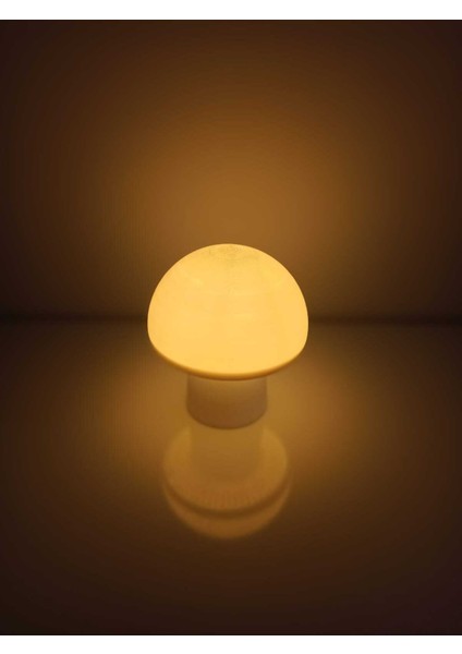 Modern Mantar Tasarımlı Gece ve Masa Lambası, Dekoratif ve LED Aydınlatma Seçenekleriyle modelleri