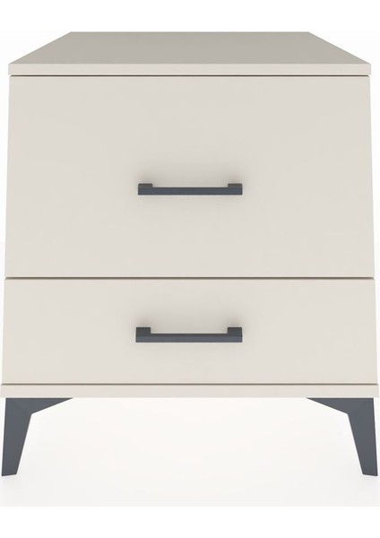 Kronos Komodin 2 Çekmeceli 60X59X64 Aytaşı-Aytaşı