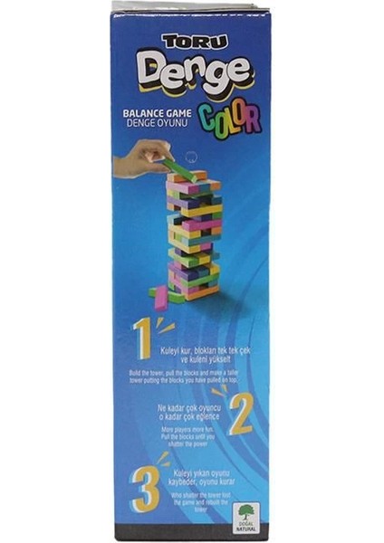 Toru Renkli Denge Oyunu 54 Parça modelleri