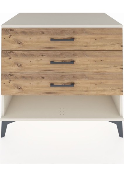 Kronos Şifonyer 3 Çekmeceli 88X59X80 Aytaşı-Çam