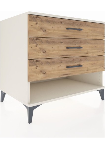 Kronos Şifonyer 3 Çekmeceli 88X59X80 Aytaşı-Çam fiyatları