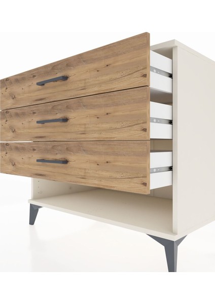 Kronos Şifonyer 3 Çekmeceli 88X59X80 Aytaşı-Çam indirimleri