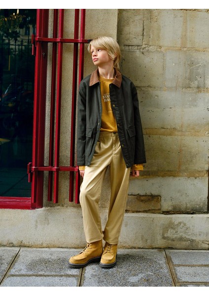 Yeni Sezon Beli Lastikli Erkek Çocuk Pantolon