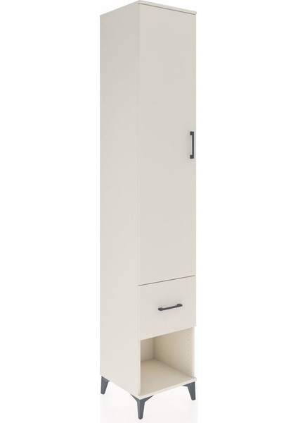 Hyperion Dolap 5 Raflı Tek Çekmeceli Tek Kapaklı 44X44X243 Aytaşı-Aytaşı fiyatları