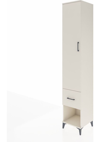 Hyperion Dolap 5 Raflı Tek Çekmeceli Tek Kapaklı 44X44X243 Aytaşı-Aytaşı modelleri