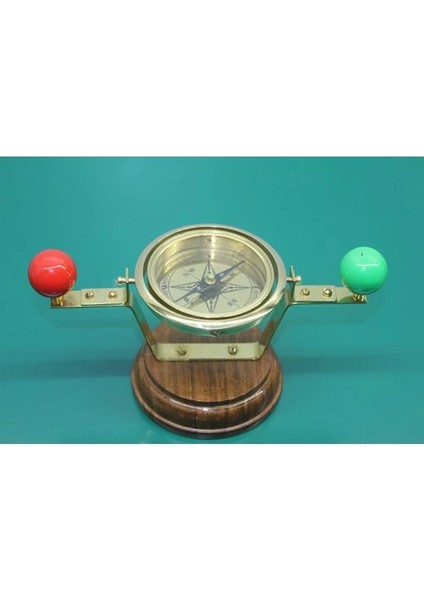 Masa Üstü Pirinç Filika Pusulası