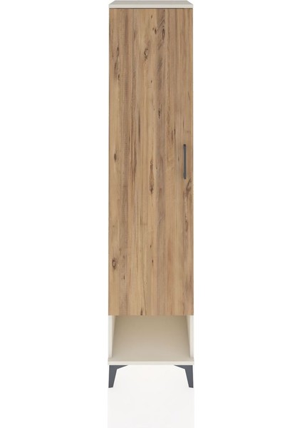 Hyperion Dolap 4 Raflı Tek Kapaklı 44X44X195 Aytaşı-Çam