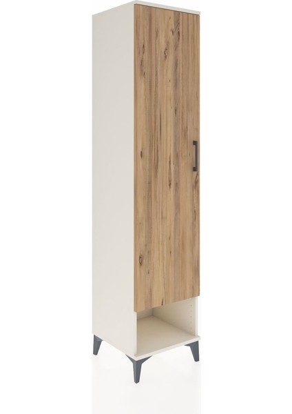 Hyperion Dolap 4 Raflı Tek Kapaklı 44X44X195 Aytaşı-Çam fiyatları