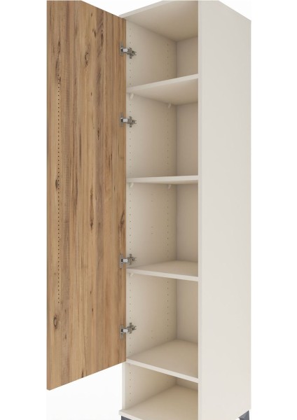 Hyperion Dolap 4 Raflı Tek Kapaklı 44X44X195 Aytaşı-Çam indirimleri