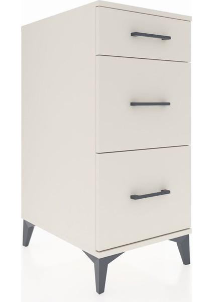 Kronos Komodin 3 Çekmeceli 44X59X96 Aytaşı-Aytaşı fiyatları