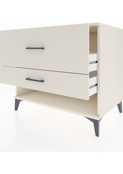 Kronos Şifonyer 2 Çekmeceli 88X59X80 Aytaşı-Aytaşı fırsatları
