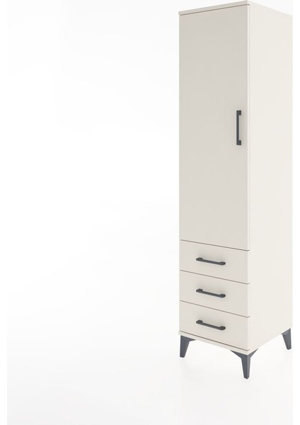 Hyperion Dolap 2 Raflı 3 Çekmeceli Tek Kapaklı 44X44X182 Aytaşı-Aytaşı modelleri