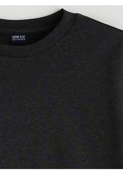 Yeni Sezon Bisiklet Yaka Erkek Çocuk Sweatshirt modelleri
