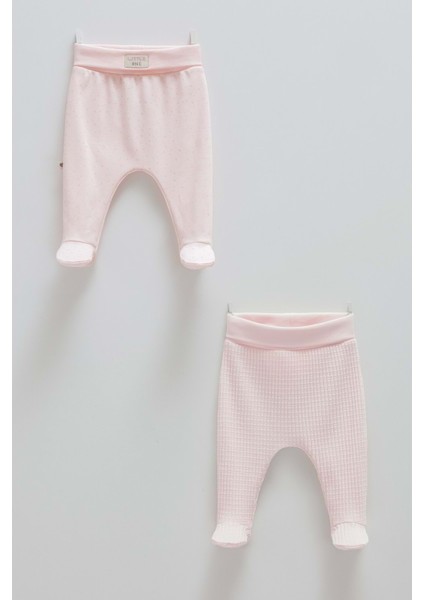 Soft Colour Patikli Ikili Pantolon - Caramell - APU1594 - Pembe - 1 - 3 Ay - APU1594-PEMBE-1 - 3 Ay Pembe