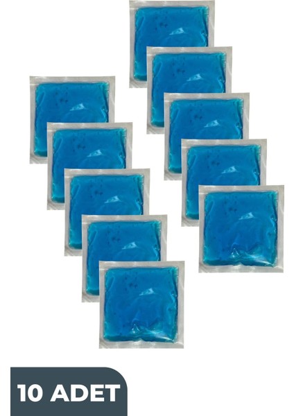 Termojel Soğuk Sıcak Kompres Jel, Ağrı, Şişkinlik, Soğutucu Jel, Isıtıcı Termo Jel 13CMX13CM 10 Adt