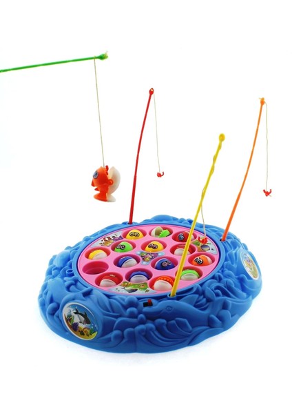 Yuvarlak Mavi Balık Tutma Oyunu