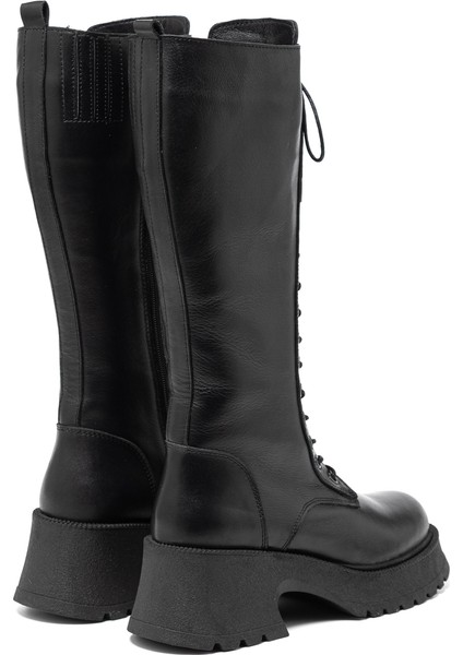 Kadın Çizme RC-25K-001-R33606 John May Siyah-26 fırsatları