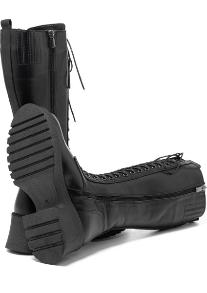 Kadın Çizme RC-25K-001-R33606 John May Siyah-26 indirimleri