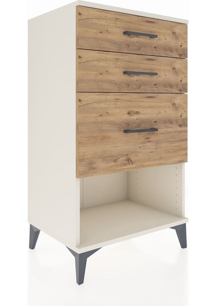 Hyperion Komodin 3 Çekmeceli 60X44X106 Aytaşı-Çam fiyatları