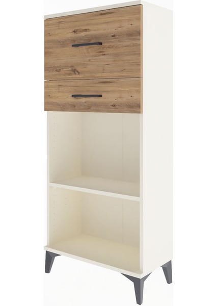 Arges Dolap Tek Raflı 2 Çekmeceli 60X30X134 Aytaşı-Çam modelleri