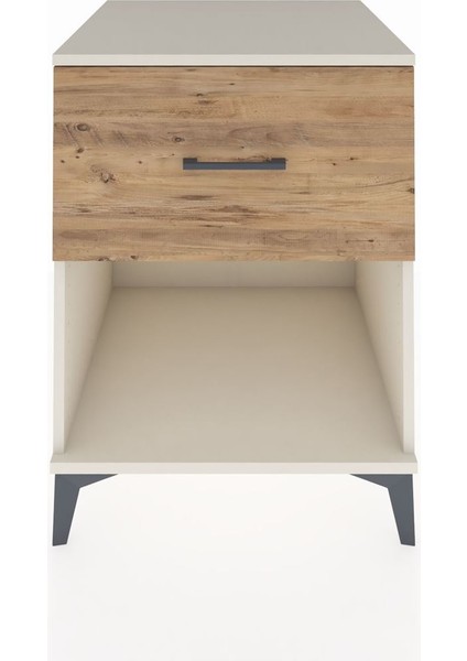 Kronos Komodin Tek Çekmeceli 60X59X80 Aytaşı-Çam