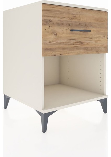 Kronos Komodin Tek Çekmeceli 60X59X80 Aytaşı-Çam fiyatları