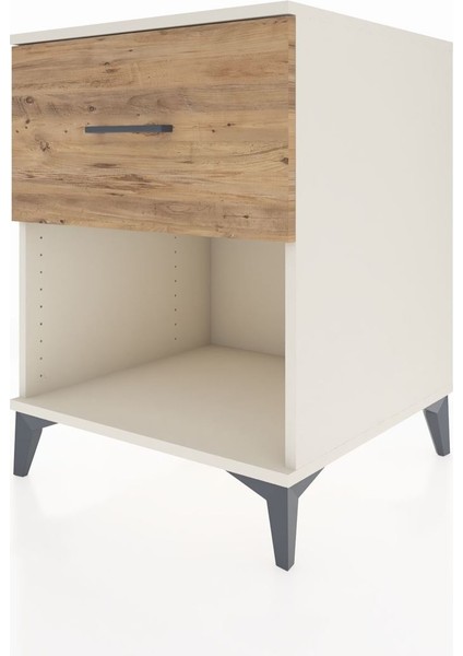 Kronos Komodin Tek Çekmeceli 60X59X80 Aytaşı-Çam modelleri