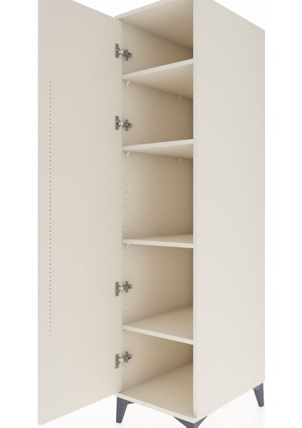 Kronos Dolap 4 Raflı Tek Kapaklı 44X59X182 Aytaşı-Aytaşı indirimleri