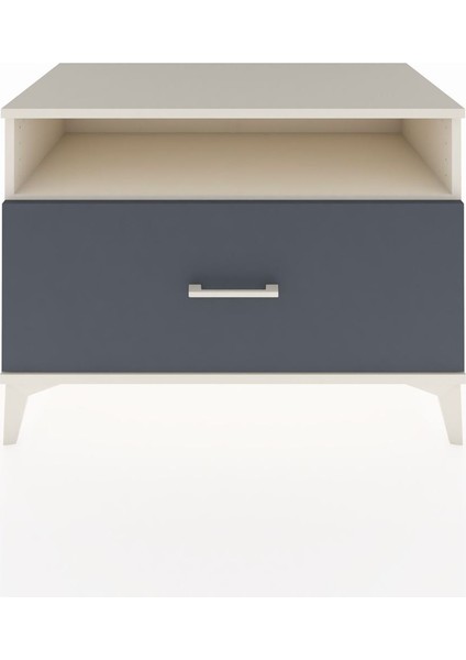 Hyperion Şifonyer Tek Raflı Tek Çekmeceli 88X44X64 Aytaşı-Antrasit