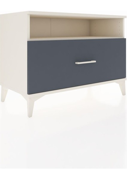 Hyperion Şifonyer Tek Raflı Tek Çekmeceli 88X44X64 Aytaşı-Antrasit fiyatları