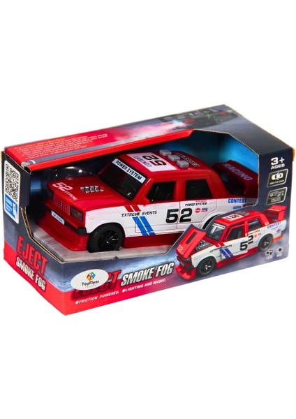 Işıklı Sesli Duman Çıkaran Sürtmeli Modifiye Araba LDP-1A fırsatları