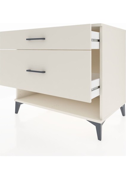 Kronos Şifonyer 2 Çekmeceli 88X59X80 Aytaşı-Aytaşı fırsatları