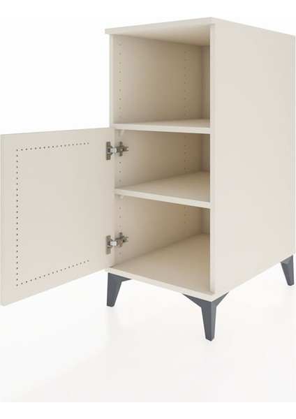 Kronos Komodin 2 Raflı Tek Kapaklı 44X59X96 Aytaşı-Aytaşı fırsatları