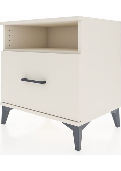 Hyperion Komodin Tek Raflı Tek Çekmeceli 60X44X64 Aytaşı-Aytaşı modelleri