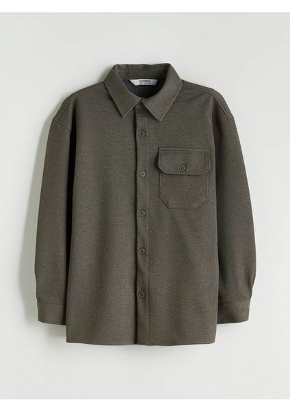 Yeni Sezon Uzun Kollu Erkek Çocuk Gömlek