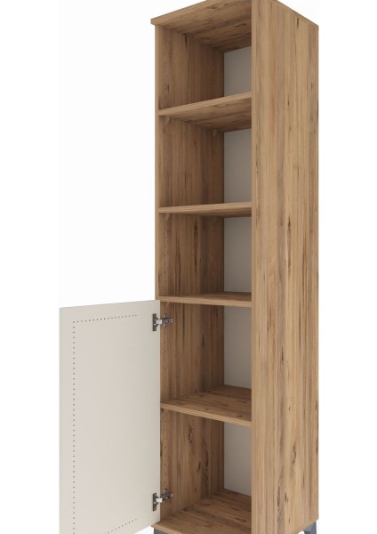 Hyperion Dolap 4 Raflı Tek Kapaklı 44X44X195 Çam-Aytaşı indirimleri