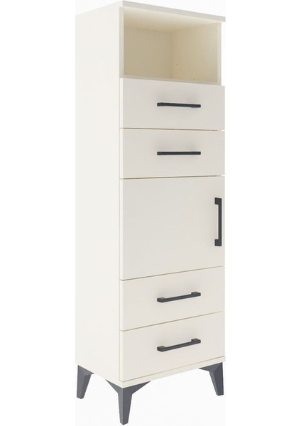 Arges Dolap 2 Raflı 4 Çekmeceli Tek Kapaklı 44X30X134 Aytaşı-Aytaşı fiyatları