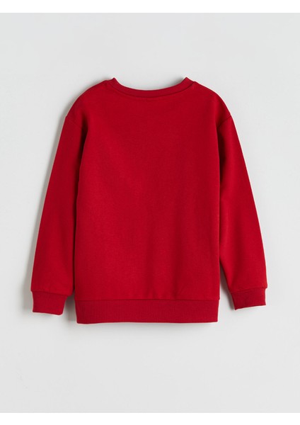 Yeni Sezon Bisiklet Yaka Baskılı Erkek Çocuk Sweatshirt fiyatları