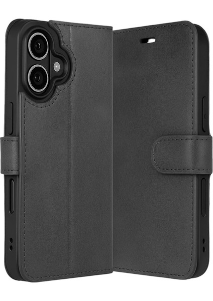 CPT16 Apple iPhone 17 Trend S Plus Kapaklı Kılıf - Siyah